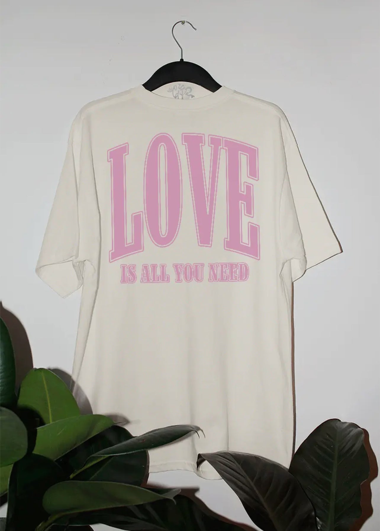 All You Need is Love Oversized Shirt