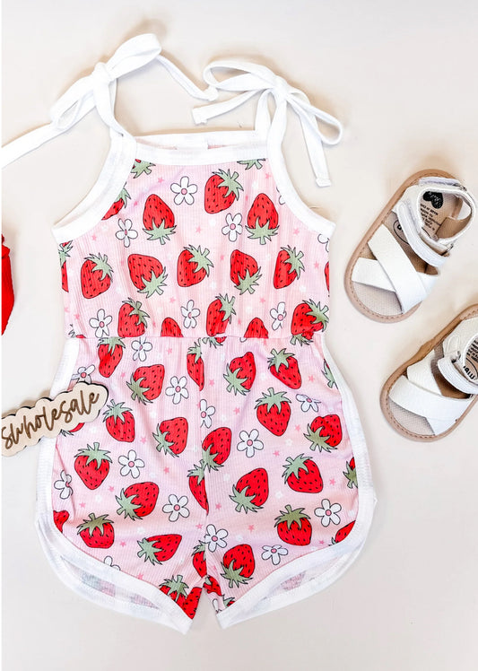 Strawberry Summer Romper