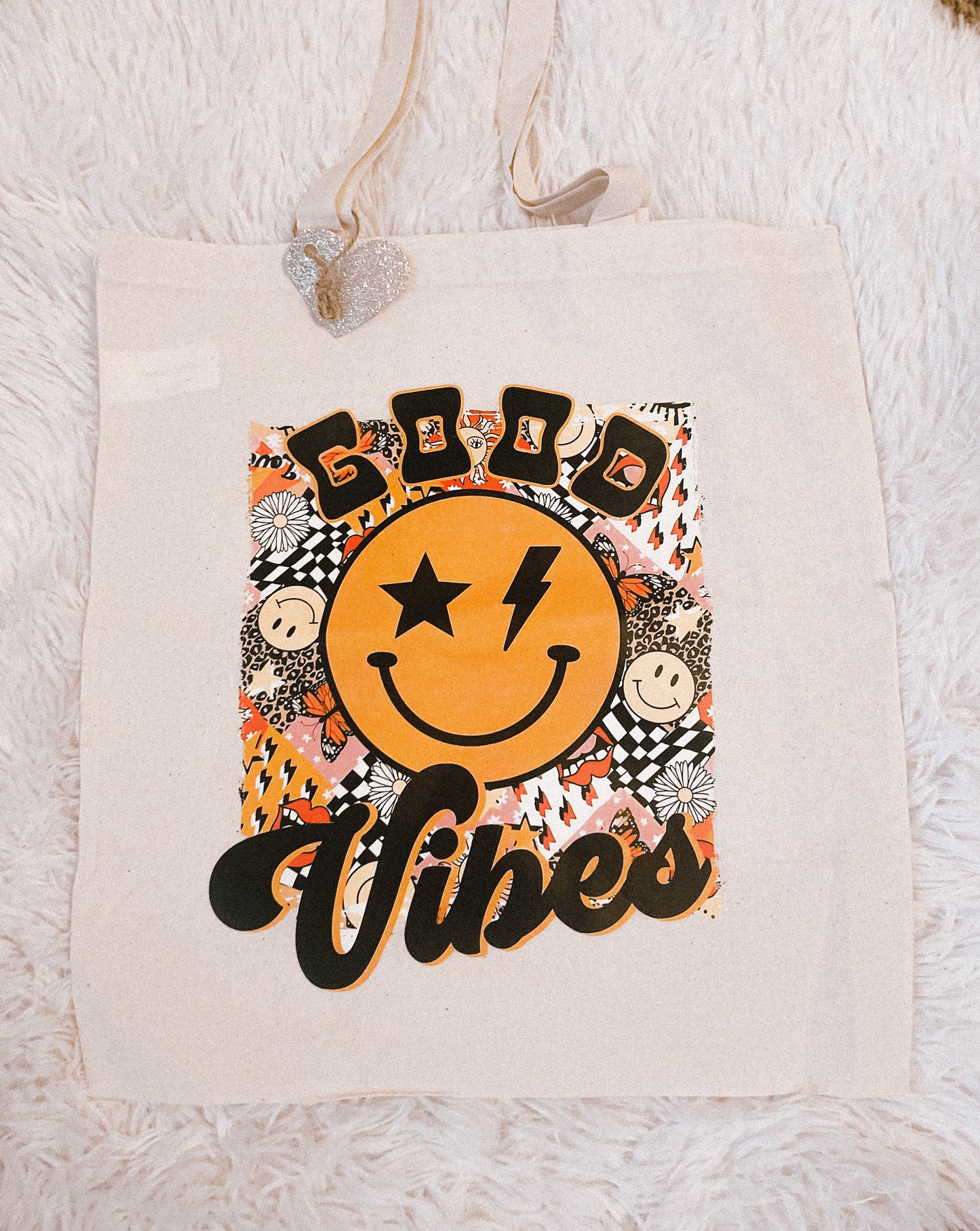 Good vibes tote bag